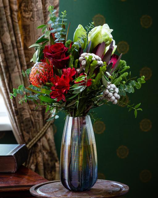 Žiemos dienos puokštė - floristo fantazija