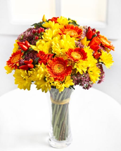Bouquet of seasonal flowers