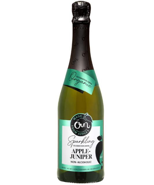 Apple-juniper sparkling drink (0% alc)