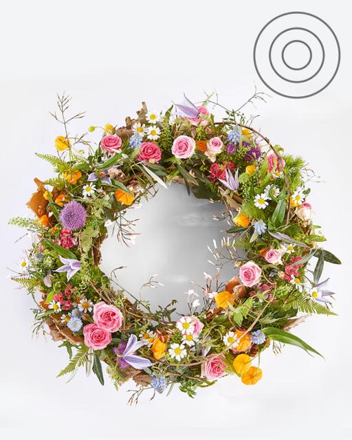 Silent landscape | Funeral wreath