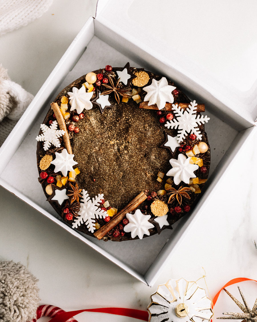 Christmas Chocolate Salami