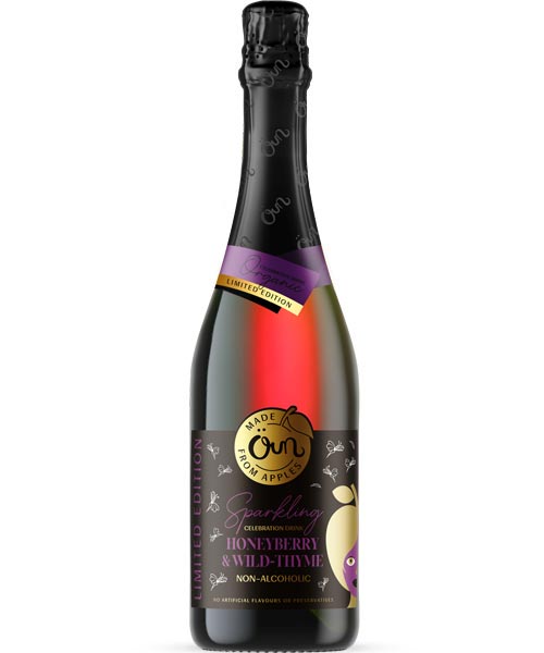 Medaus uogų ir čiobrelių putojantis gėrimas (0% alk.)