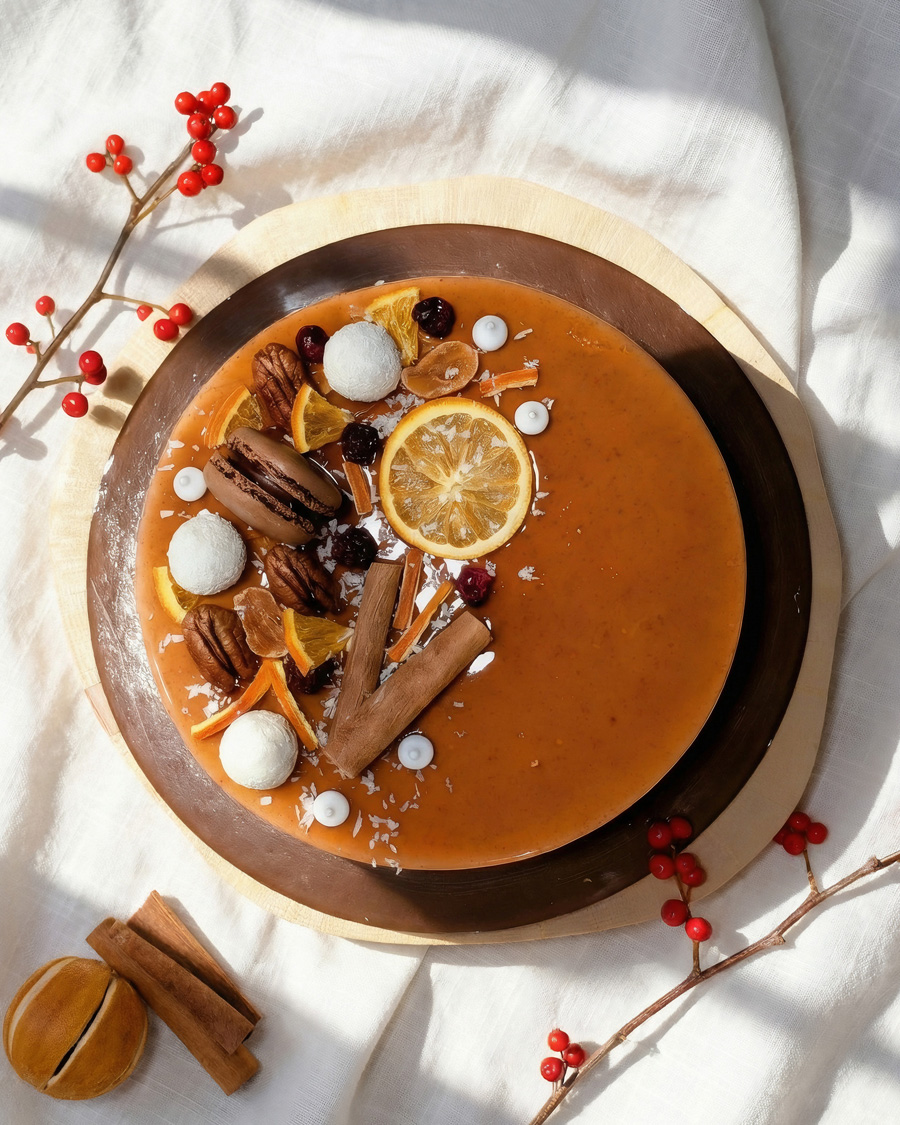 Tortas su karijų riešutais