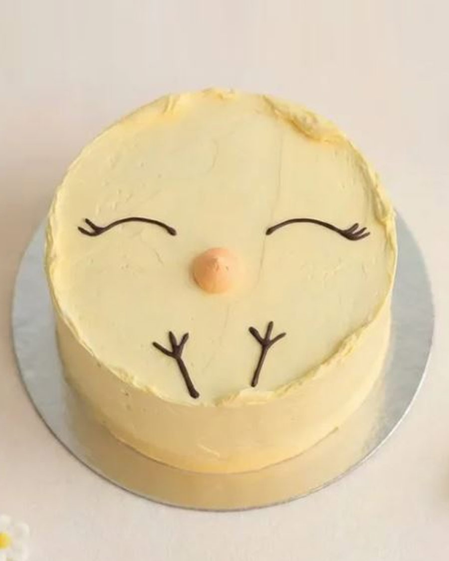 Mielas tortas viščiukas